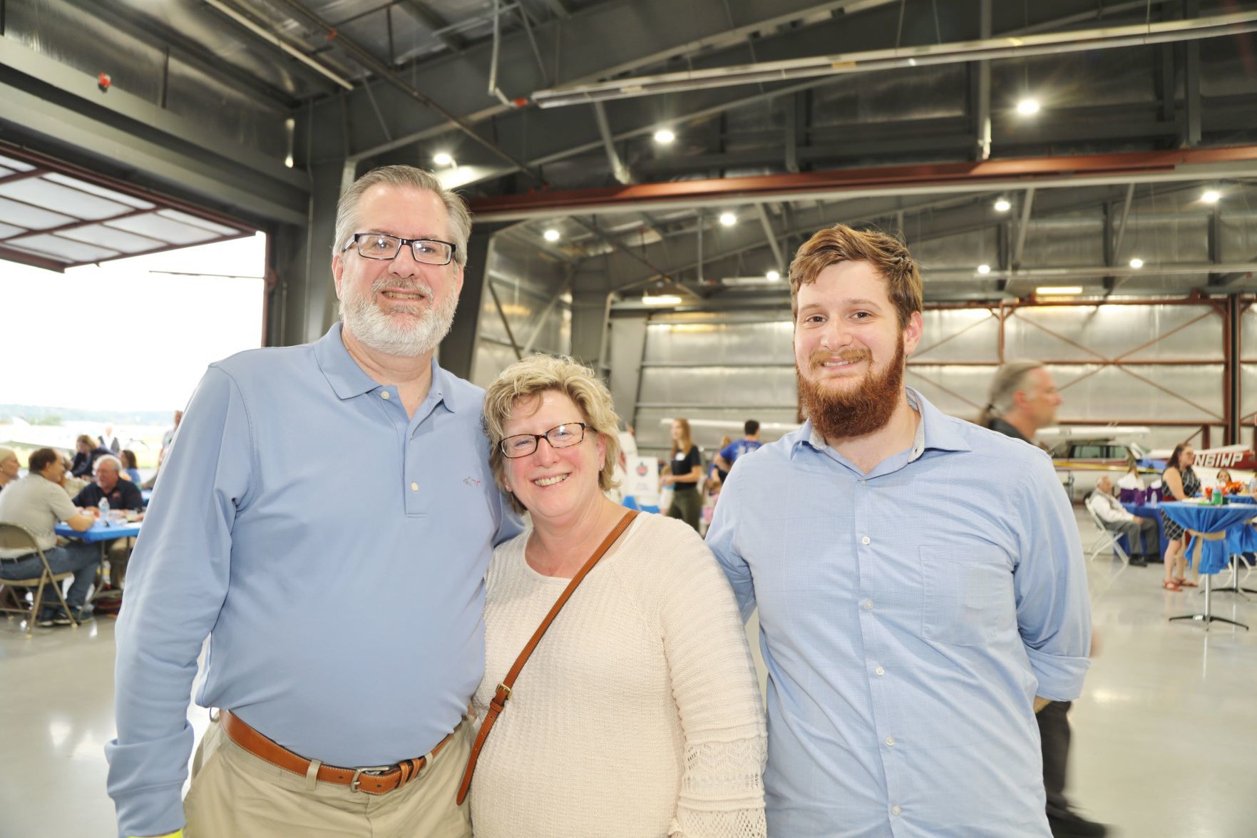 Jeff, Sue and Sam McClain